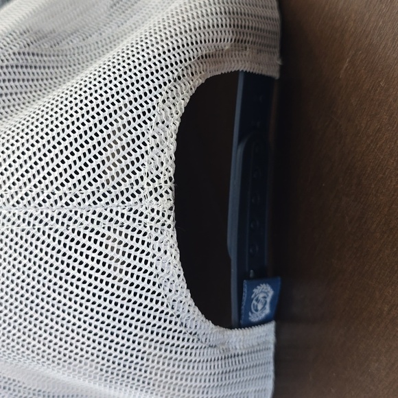 CINCH Jean Company Brand Logo Blue Black White Trucker Cap Mesh Hat Snapback - Picture 2 of 4